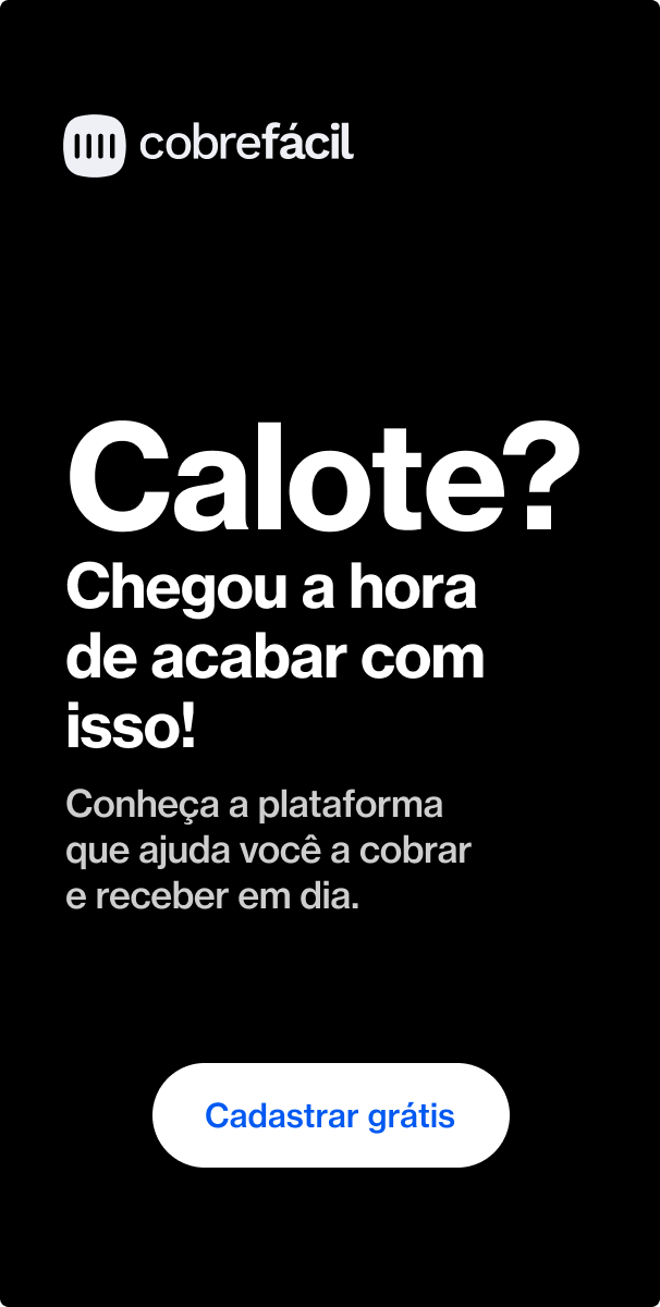 Calote? Chegou a hora de acabar com isso