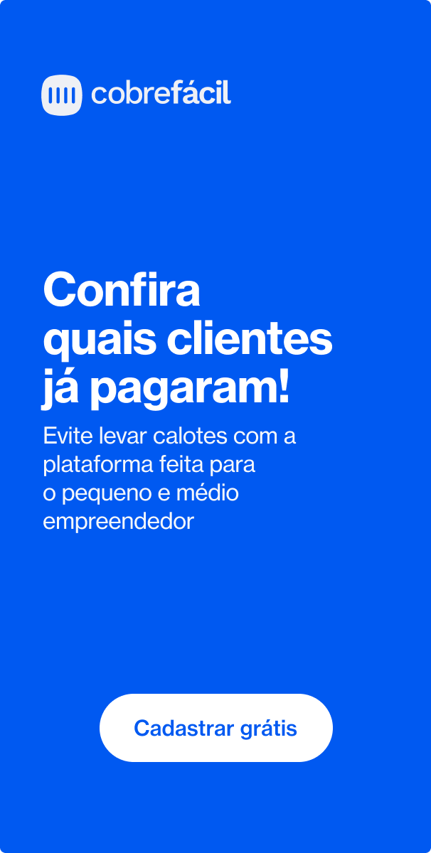 Confira quais clientes já pagaram