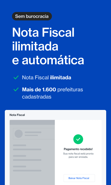 Nova fiscal ilimitada e automática